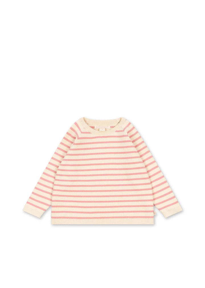 Konges Sløjd Buma Knit Sweater - Peony Butter Stripe