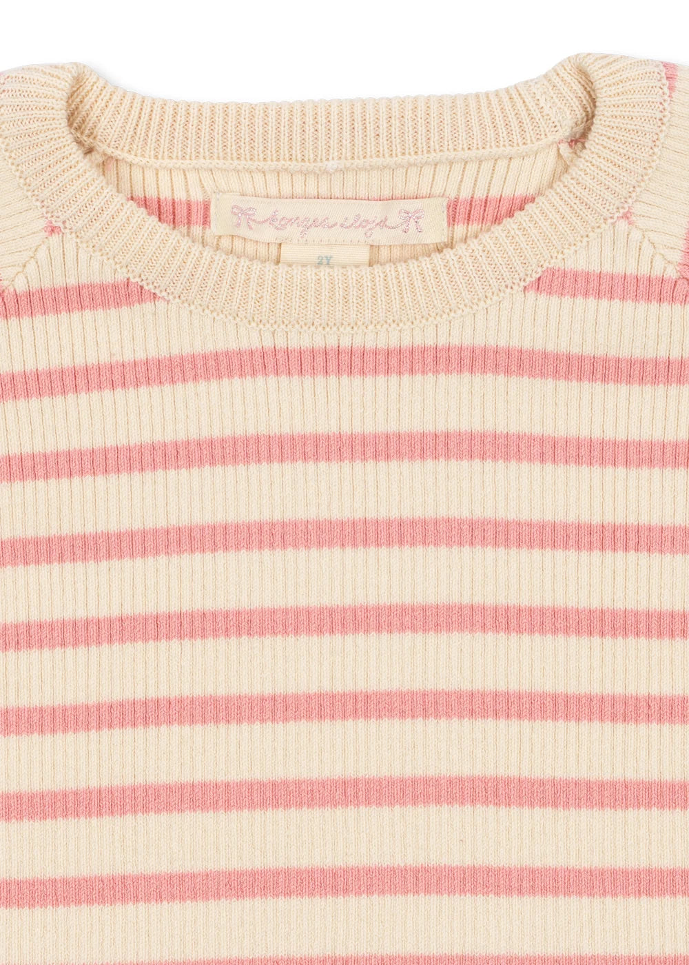 Konges Sløjd Buma Knit Sweater - Peony Butter Stripe