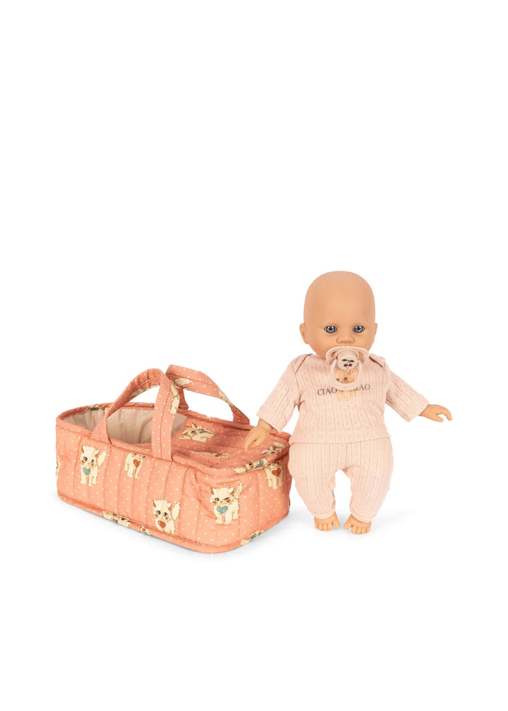 Konges Sløjd Cattie Baby Doll with Lift - Ciao Miao Rose