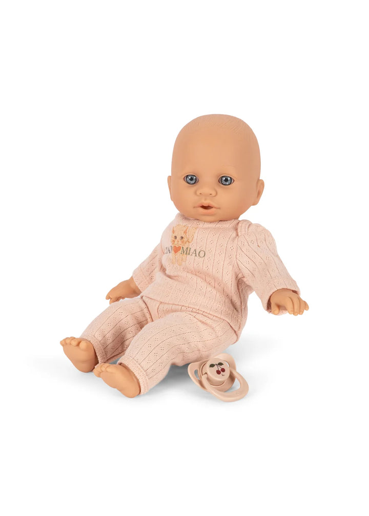 Konges Sløjd Cattie Baby Doll with Lift - Ciao Miao Rose