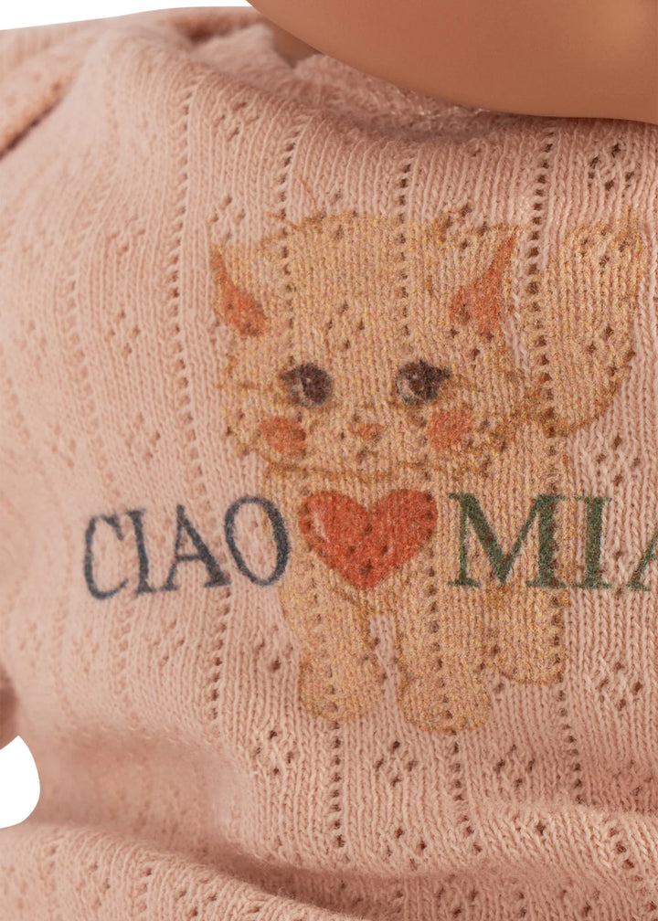 Konges Sløjd Cattie Baby Doll with Lift - Ciao Miao Rose