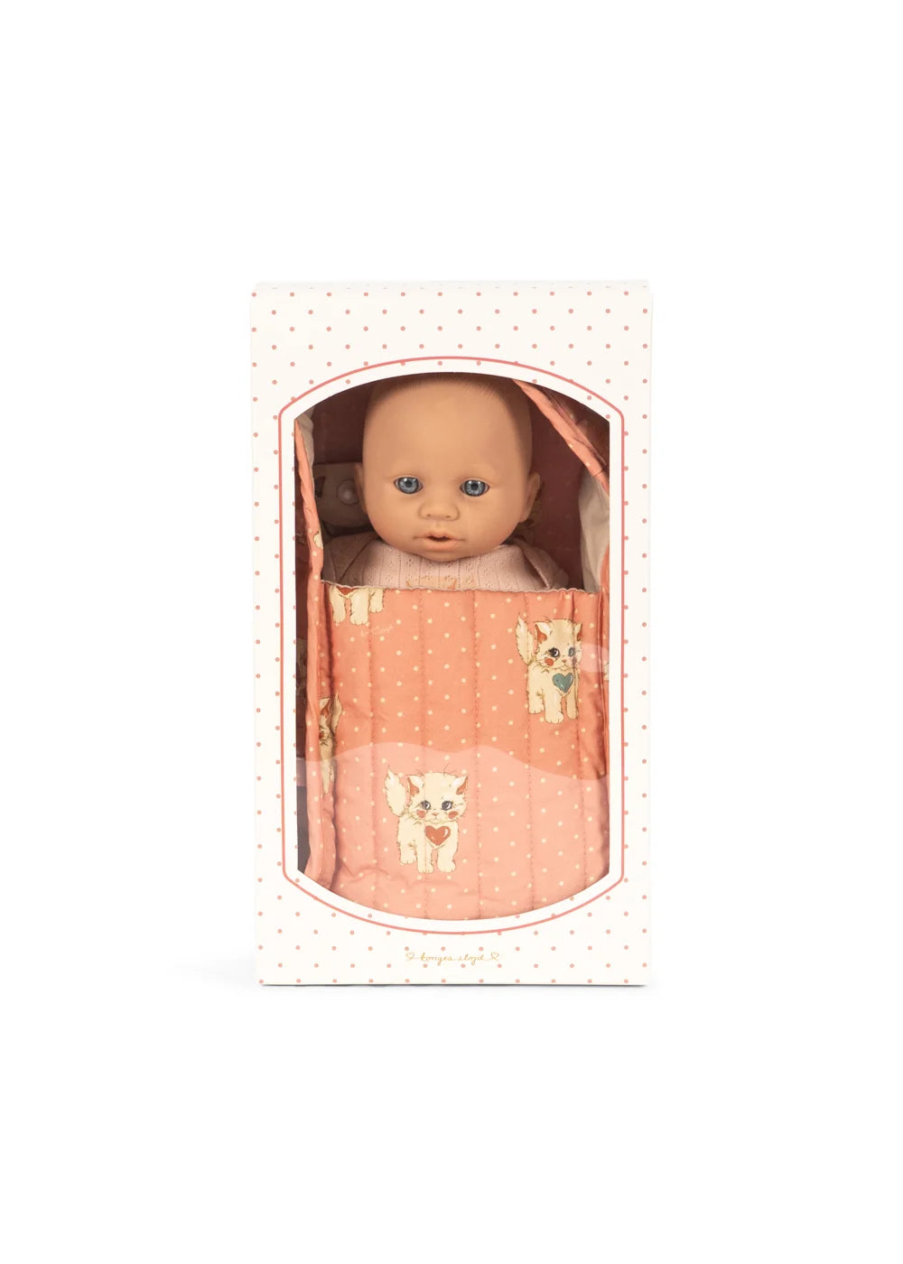 Konges Sløjd Cattie Baby Doll with Lift - Ciao Miao Rose