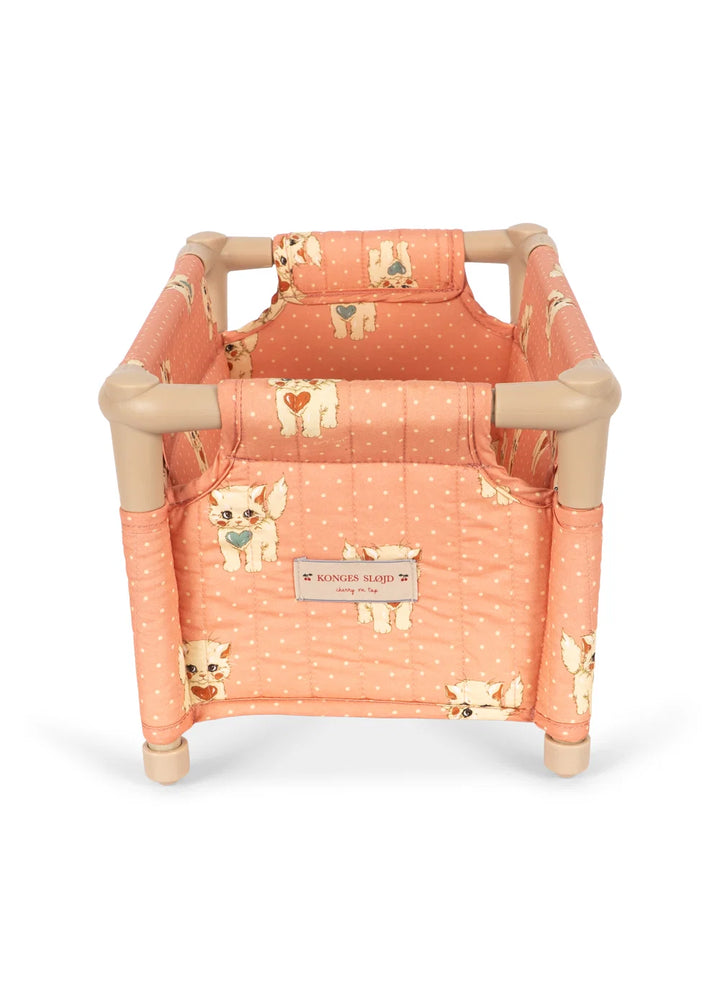 Konges Sløjd Doll Travel Bed - Ciao Miao Rose