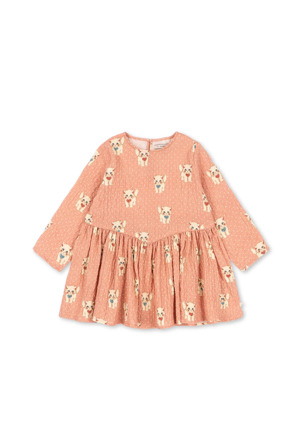 Konges Sløjd Elin Bow Dress - Ciao Miao Rose