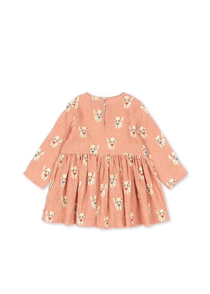 Konges Sløjd Elin Bow Dress - Ciao Miao Rose