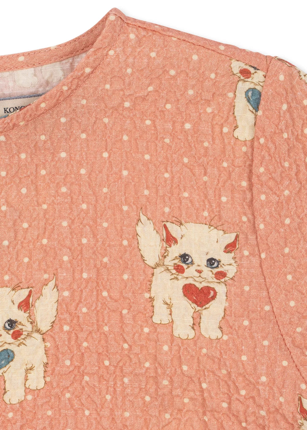 Konges Sløjd Elin Bow Dress - Ciao Miao Rose