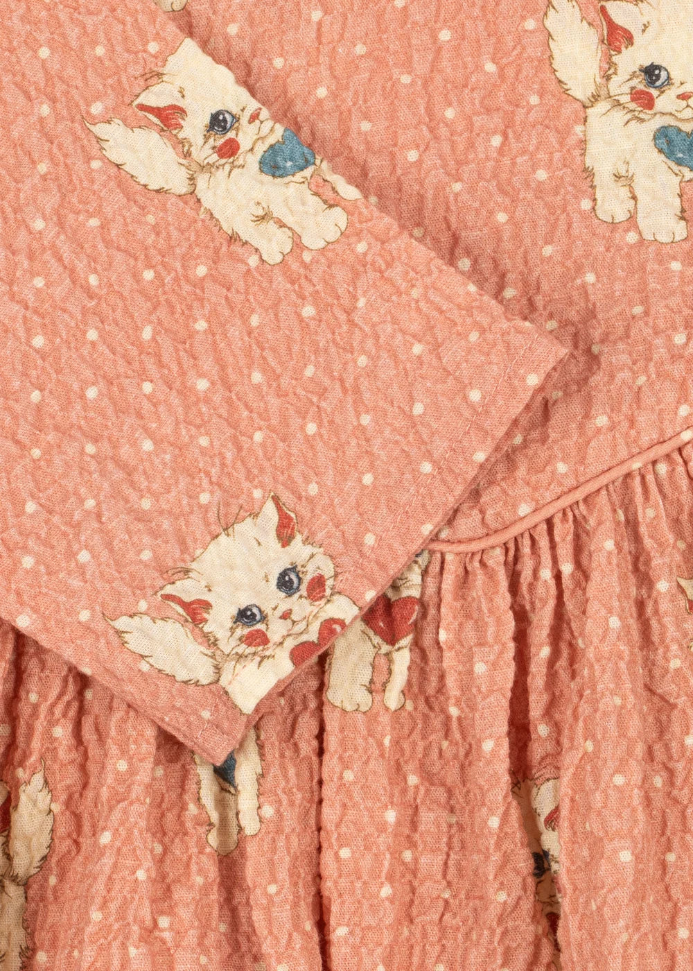 Konges Sløjd Elin Bow Dress - Ciao Miao Rose