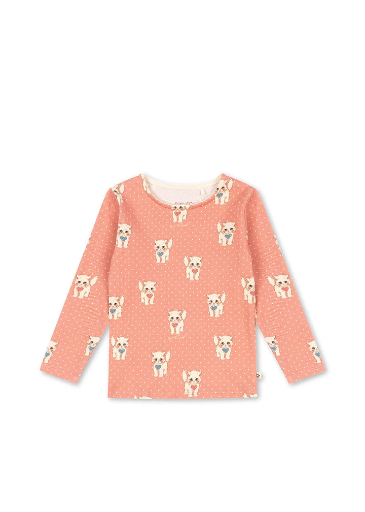 Konges Sløjd Ella LS Tee - Ciao Miao Rose