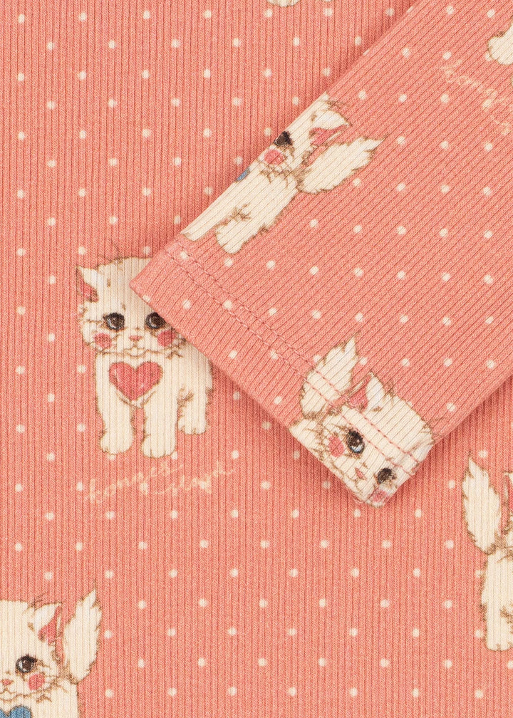 Konges Sløjd Ella LS Tee - Ciao Miao Rose