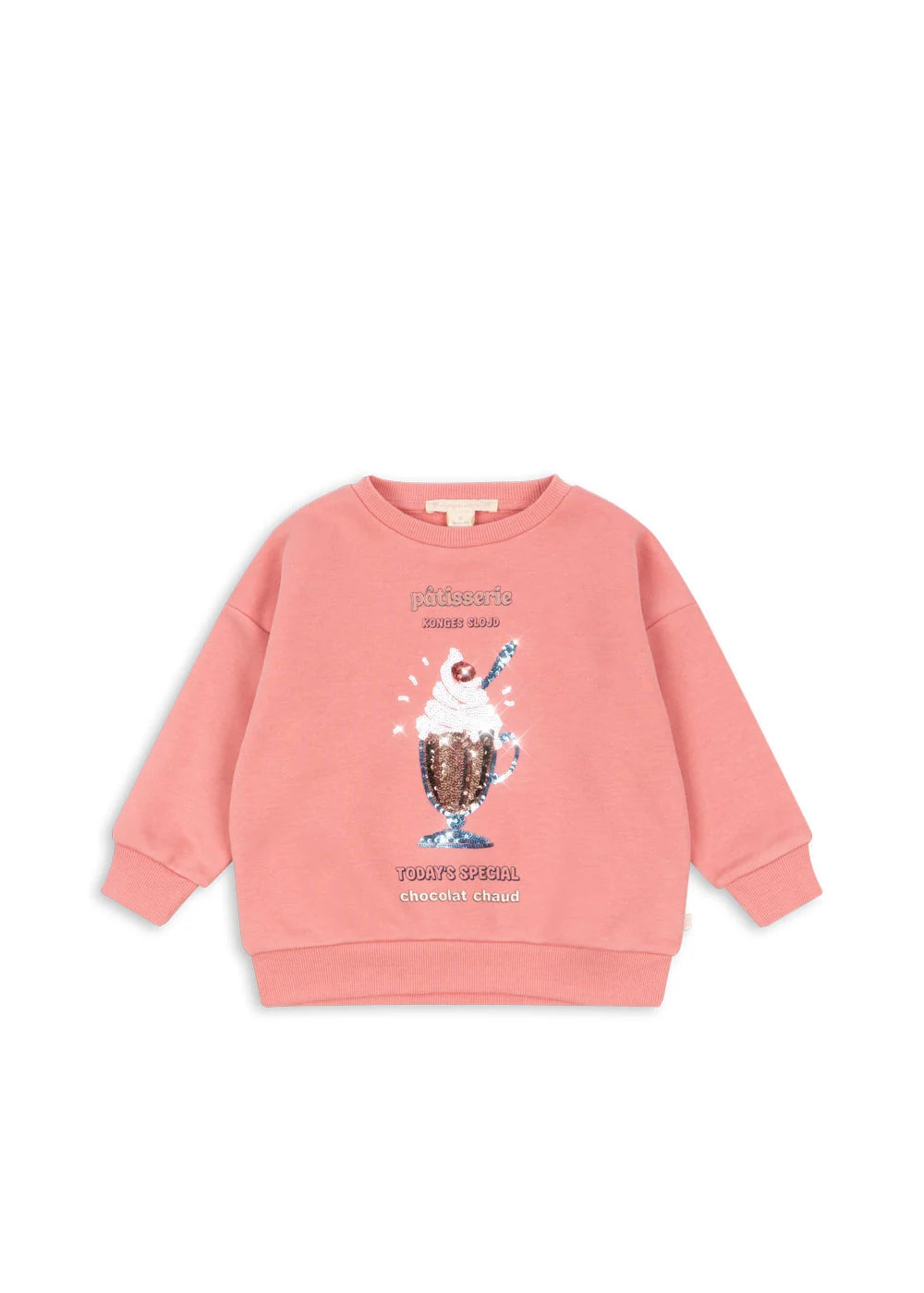 Konges Sløjd Lou Sequin Sweatshirt - Peach Blossom