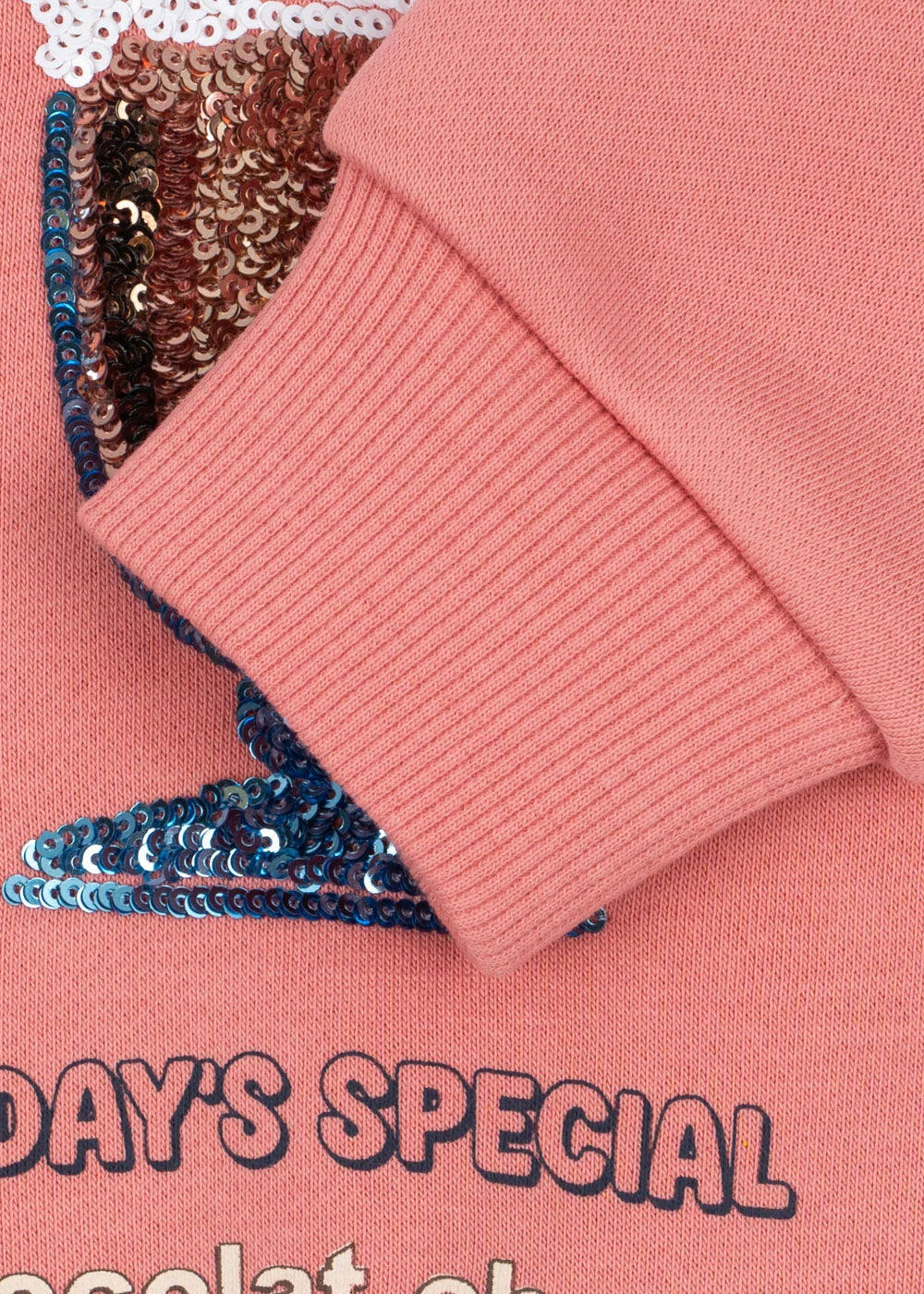 Konges Sløjd Lou Sequin Sweatshirt - Peach Blossom