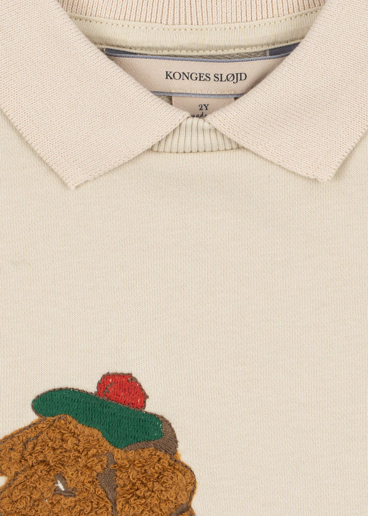 Konges Sløjd Spotty Sweatshirt - Brown Rice