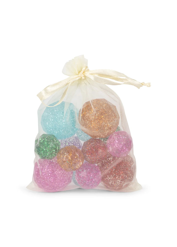 Konges Sløjd Star Bouncing Balls - Glitter Multi