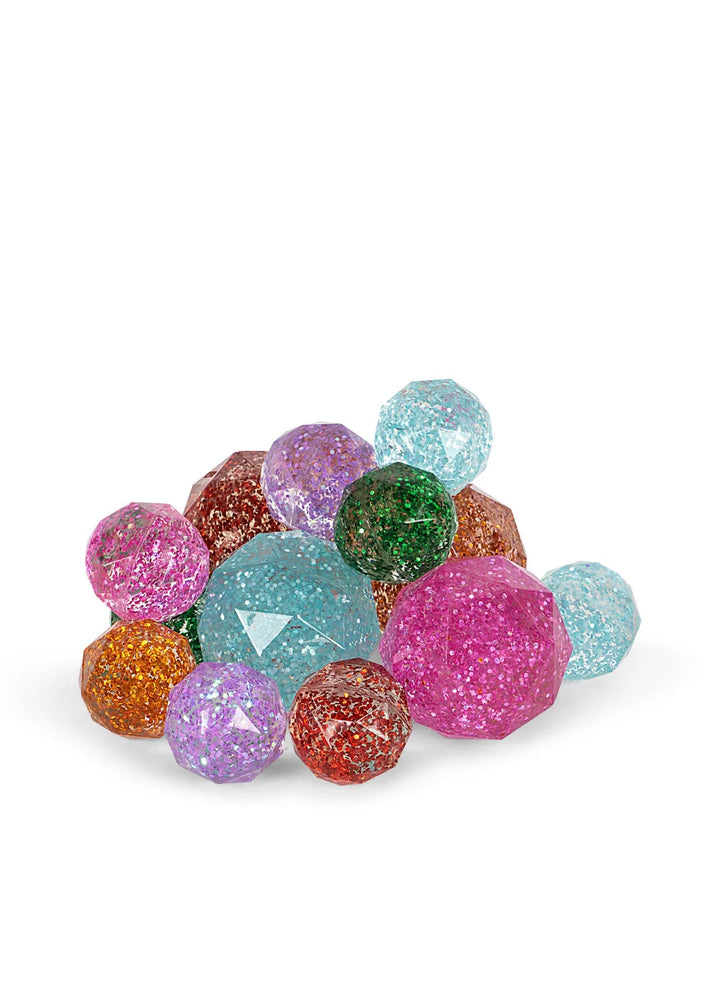 Konges Sløjd Star Bouncing Balls - Glitter Multi