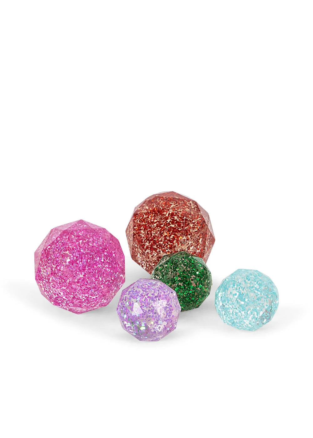 Konges Sløjd Star Bouncing Balls - Glitter Multi