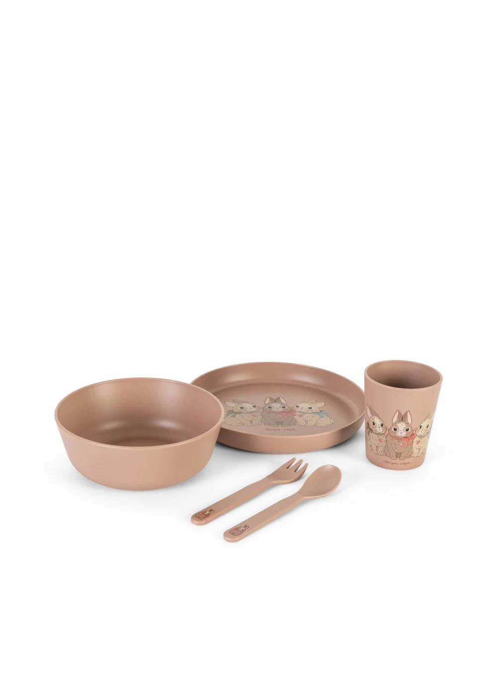 Konges Sløjd Dinner Set - Bunny