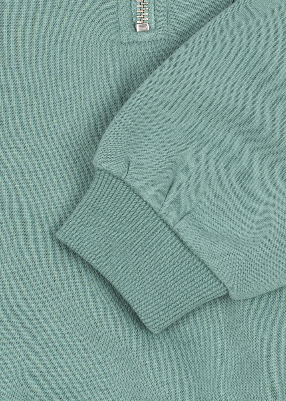 Konges Sløjd Lou Half Zip Polo - Granite Green