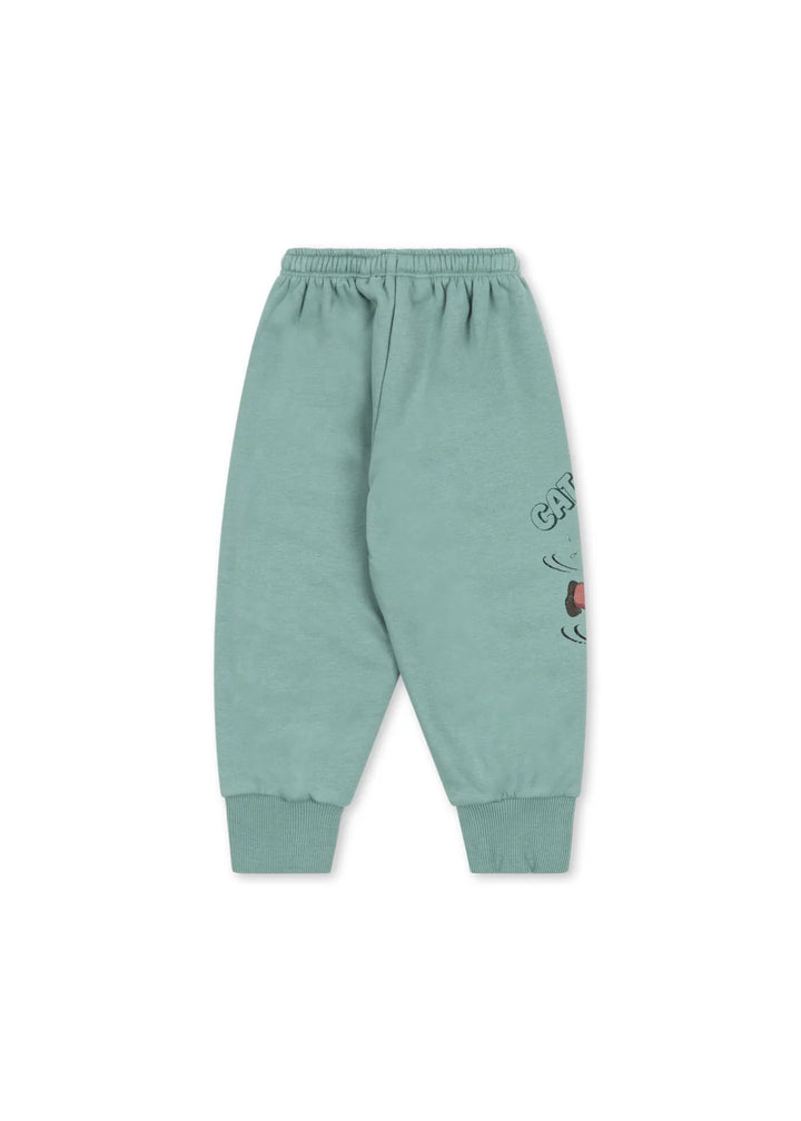 Konges Sløjd Lou Rib Sweat Pants - Granite Green