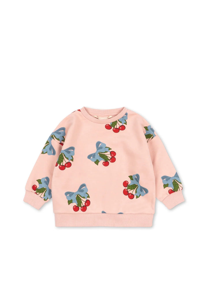 Konges Sløjd Loupy Lou Sweatshirt - Amarena Rose