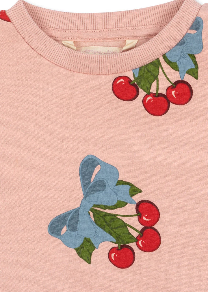 Konges Sløjd Loupy Lou Sweatshirt - Amarena Rose