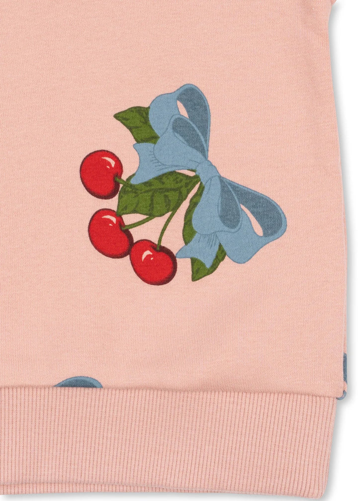Konges Sløjd Loupy Lou Sweatshirt - Amarena Rose