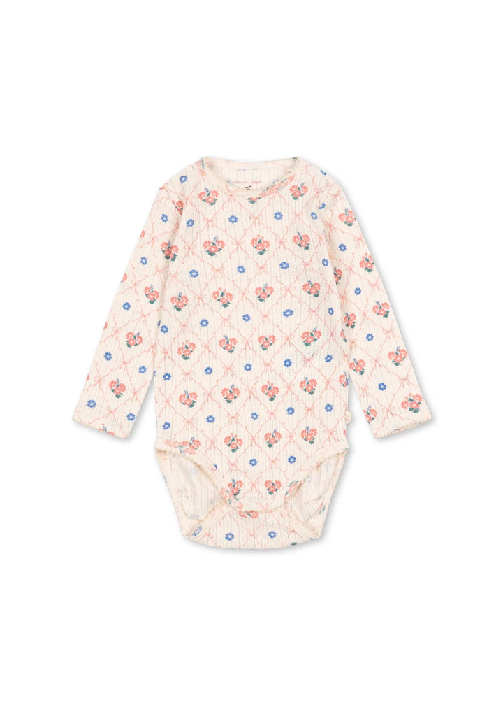 Konges Sløjd Minnie LS Bodysuit - Fleur Decor