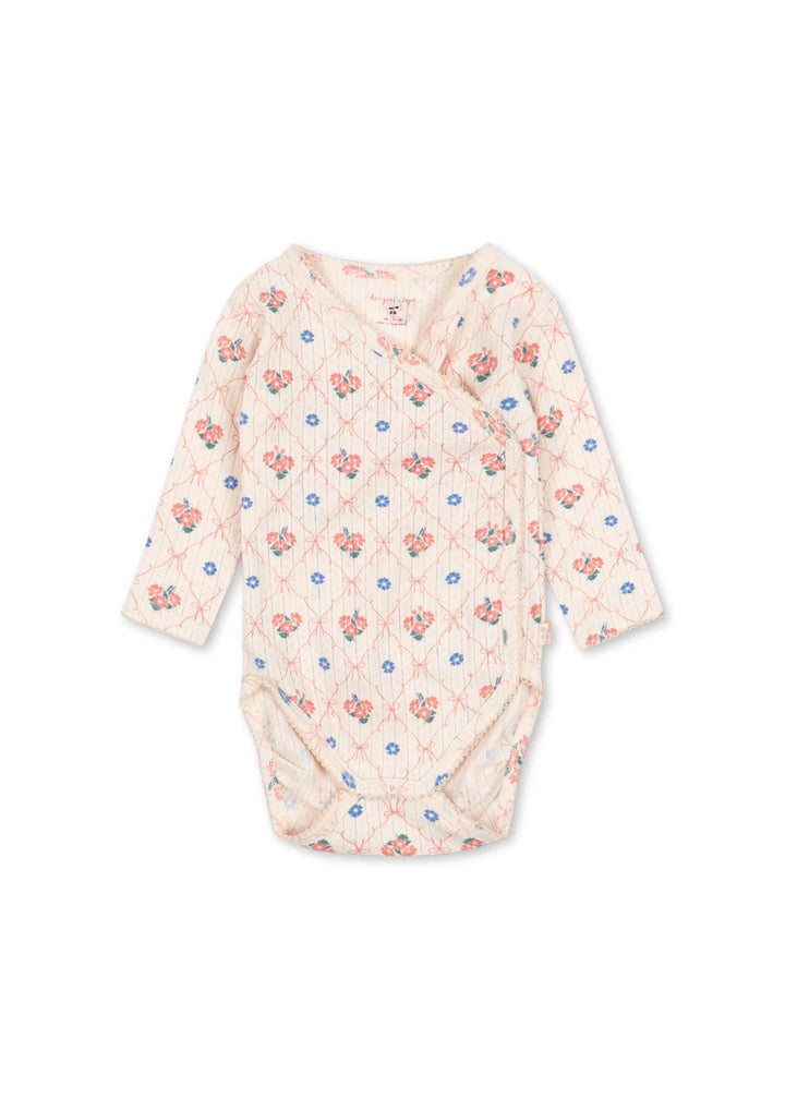 Konges Sløjd Minnie Newborn Bodysuit - Fleur Decor