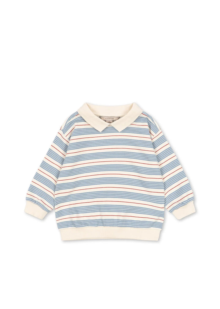 Konges Sløjd Spotty Sweatshirt - Tocororo Stripe
