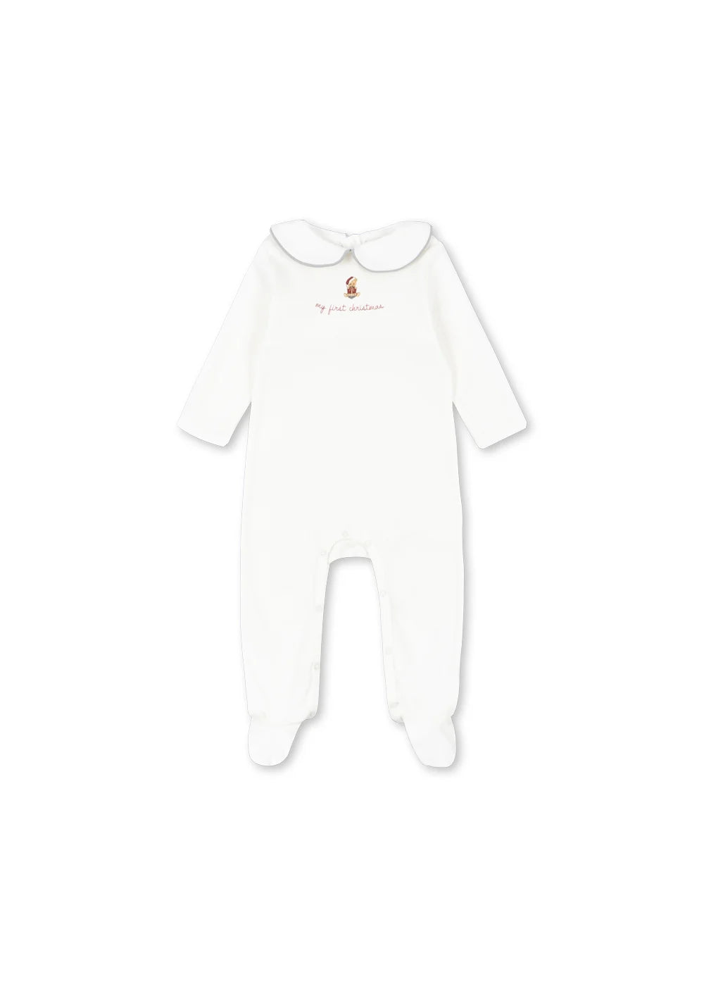 Konges Sløjd My First Christmas Onesie - Optic White