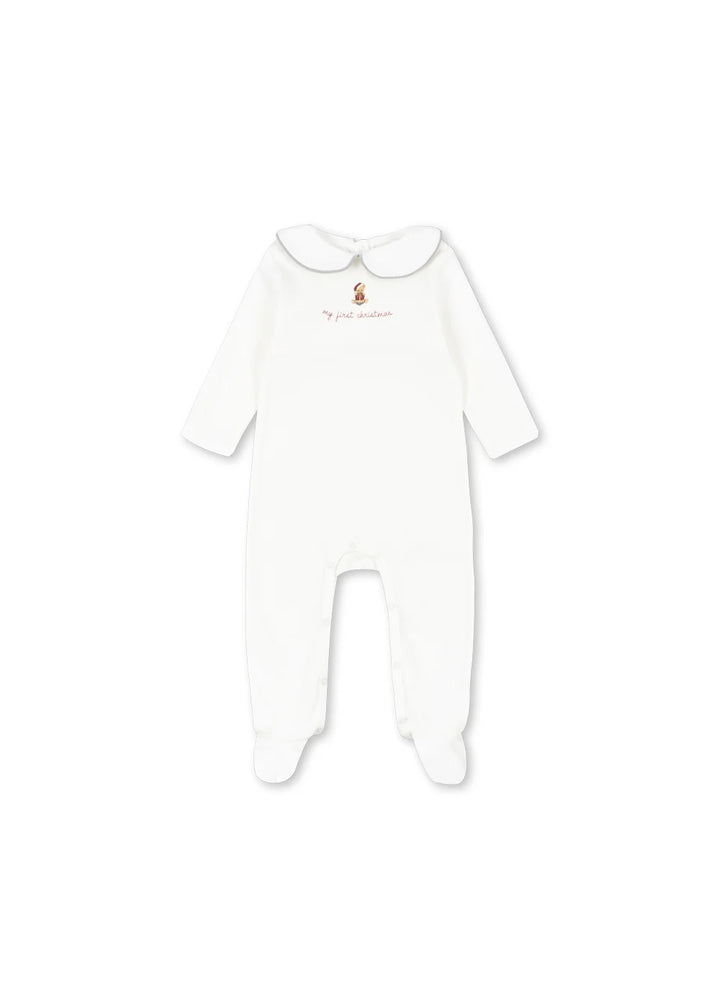 Konges Sløjd My First Christmas Onesie - Optic White
