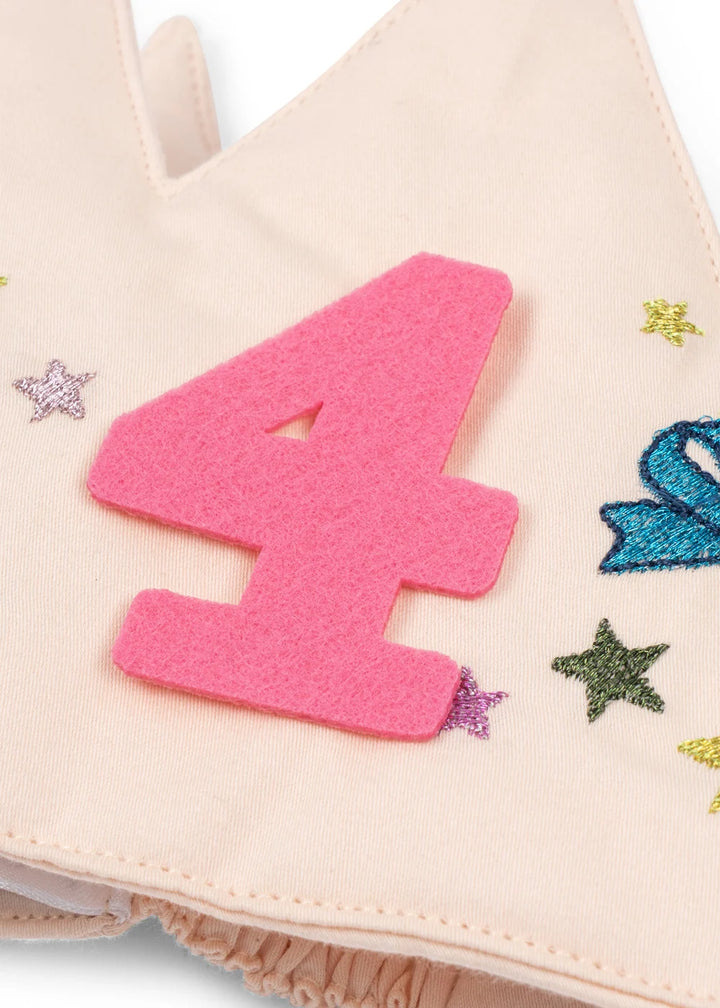 Konges Sløjd Glitter Birthday Crown - Rainbow