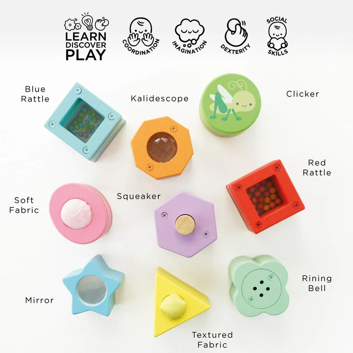 Le Toy Van - Petilou Sensory Shapes