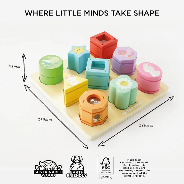 Le Toy Van - Petilou Sensory Shapes