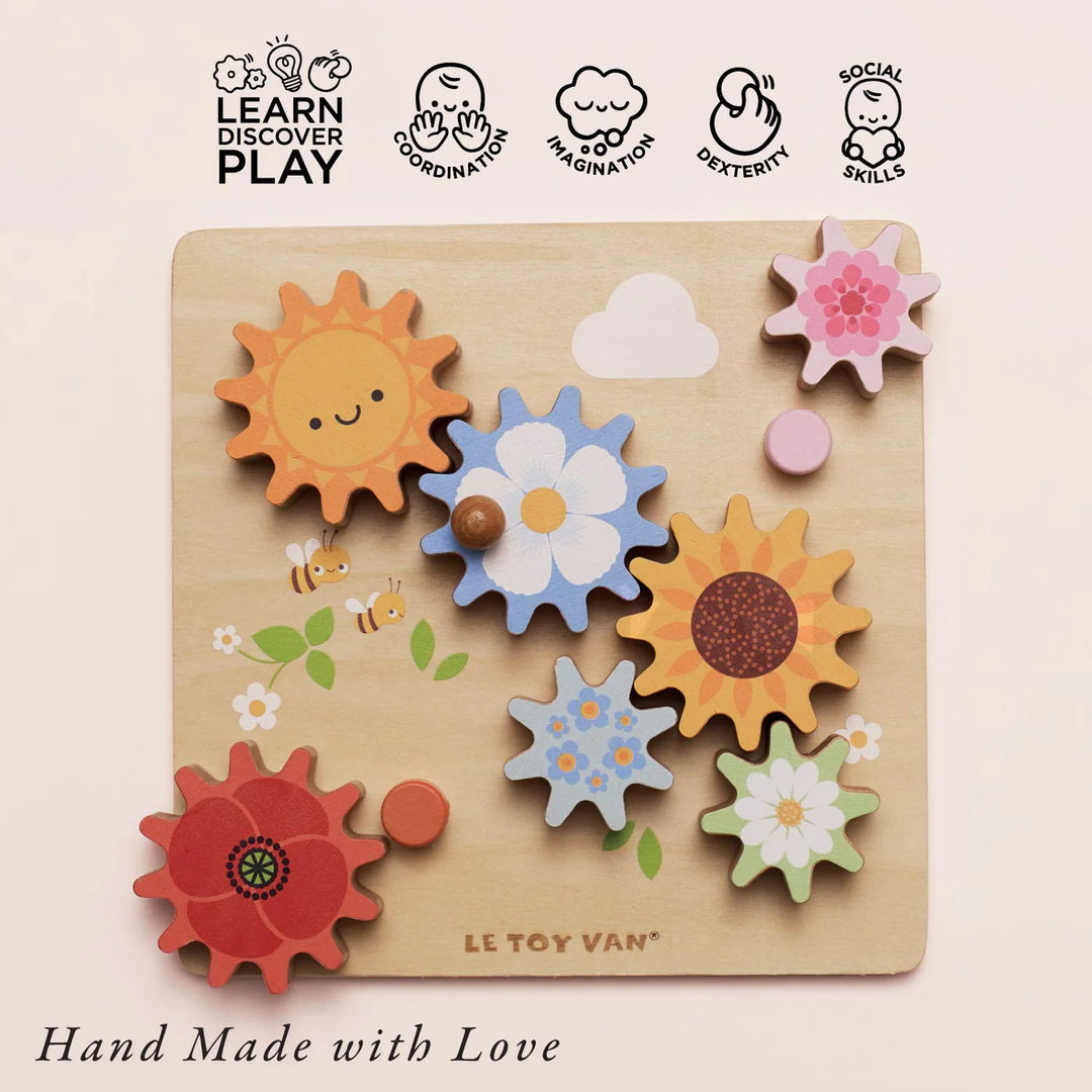 Le Toy Van - Gears & Cogs "Busy Bee Learning"