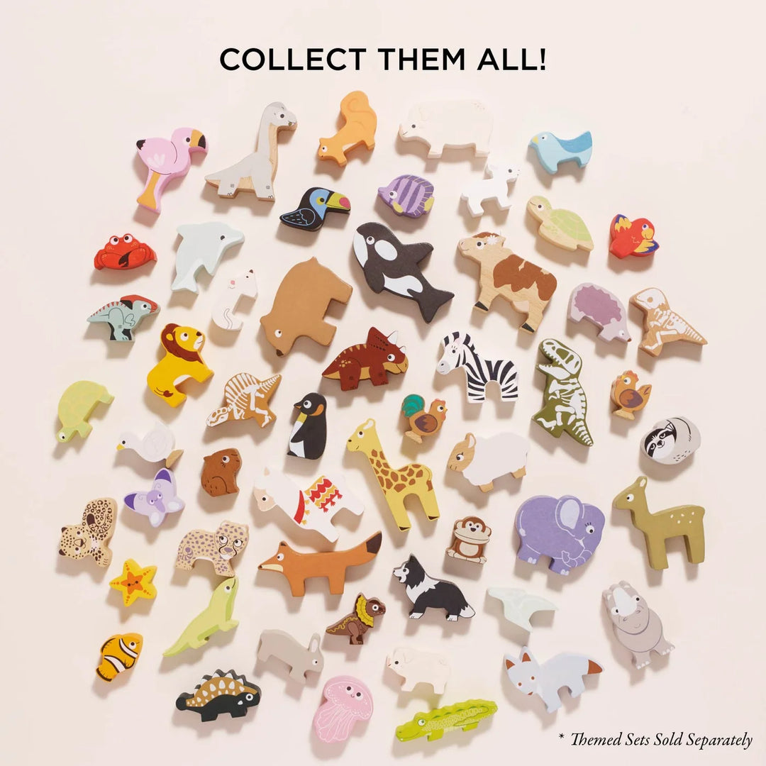 Le Toy Van - Farmyard Stacking Animals &amp; Bag