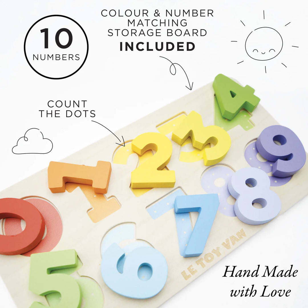 Le Toy Van Numbers Counting Puzzle