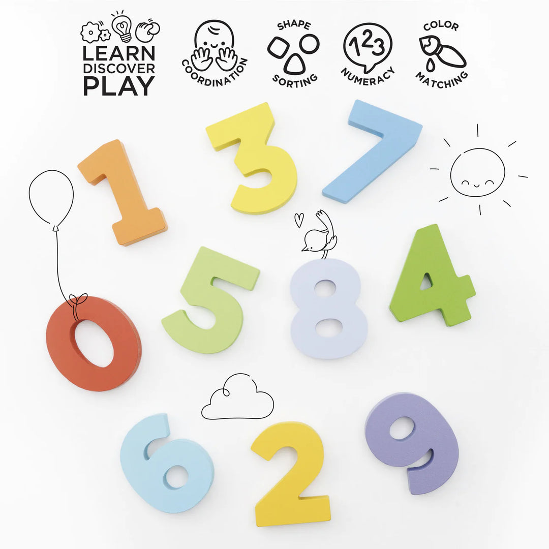 Le Toy Van Numbers Counting Puzzle