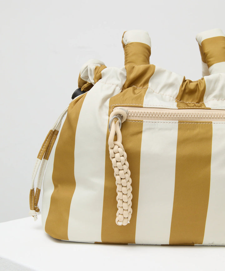 Philé Pram Caddy - Gold Stripe