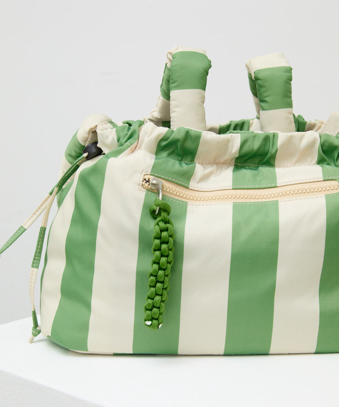 Philé Pram Caddy - Green Stripe