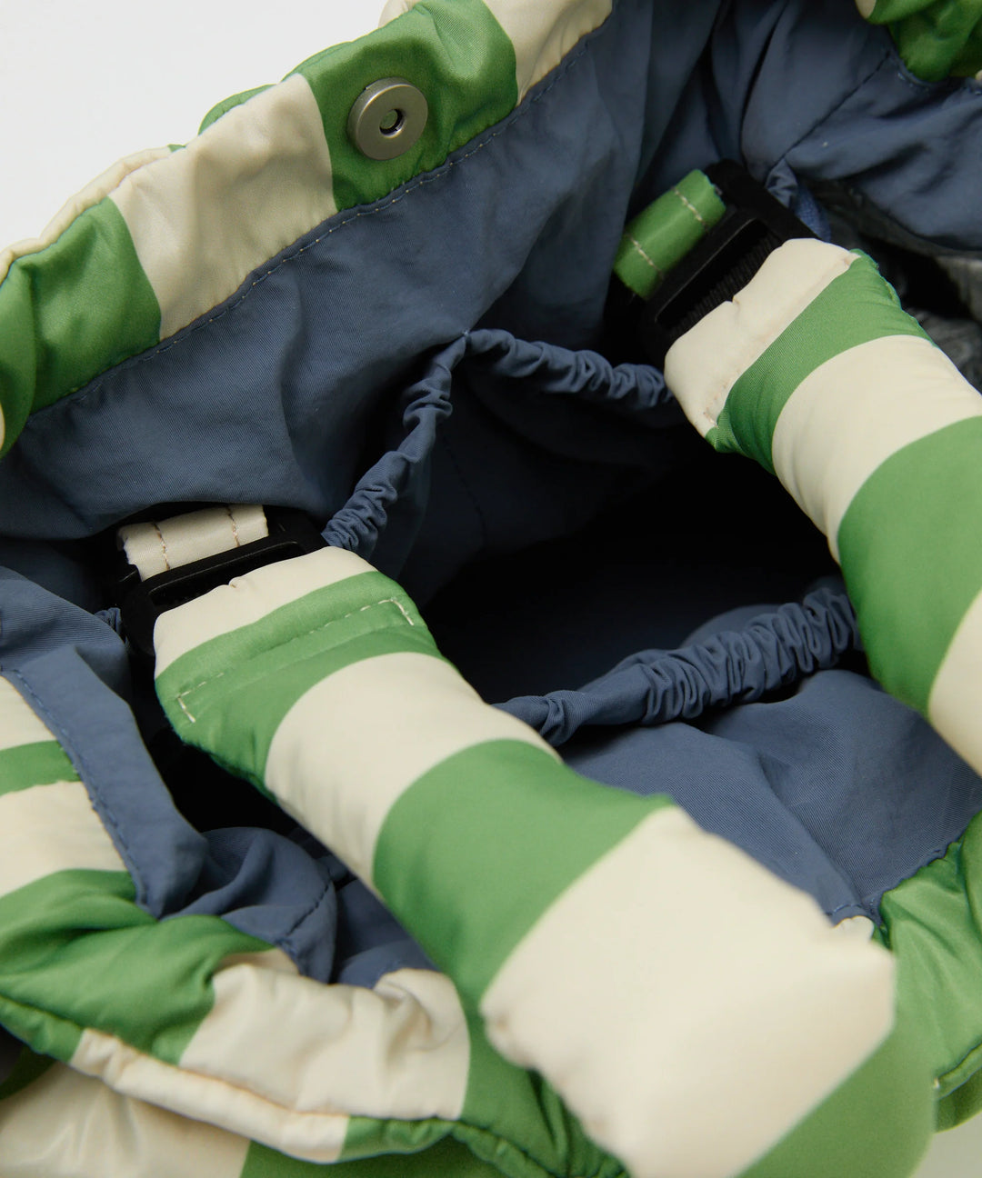 Philé Pram Caddy - Green Stripe