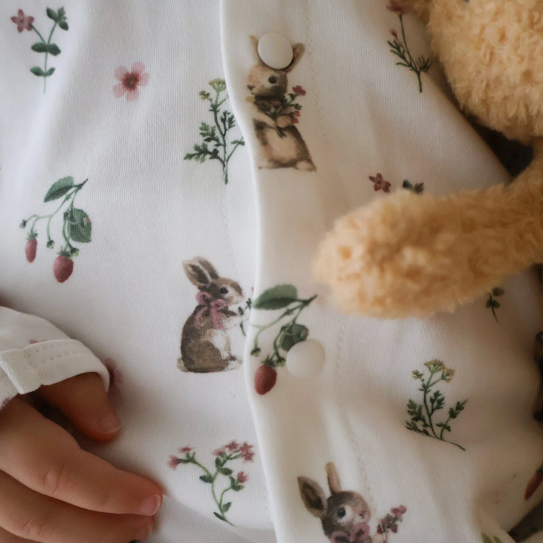 Fledge and Thread Babygrow - Flower Picking