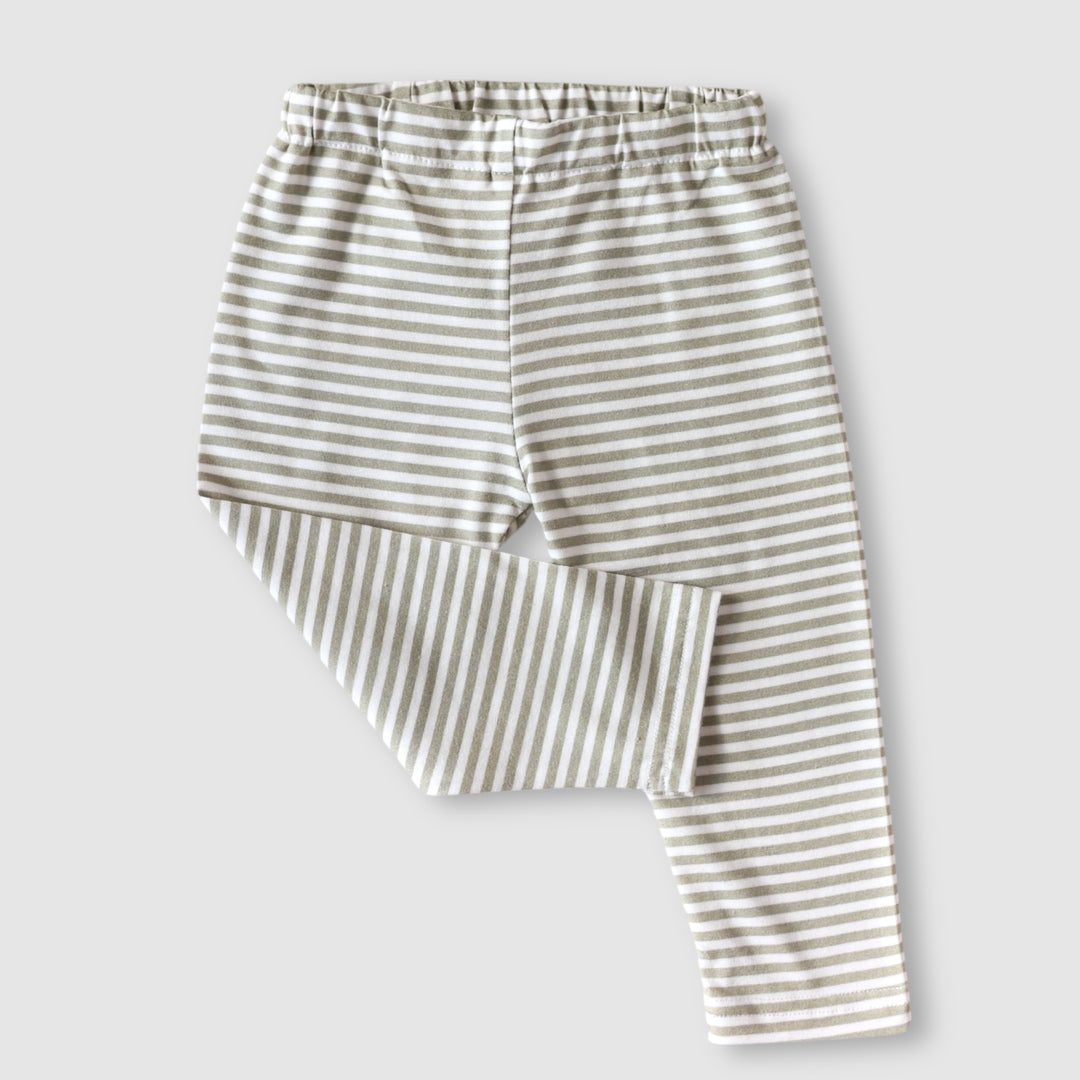 Fledge and Thread Pants - Green Stripe