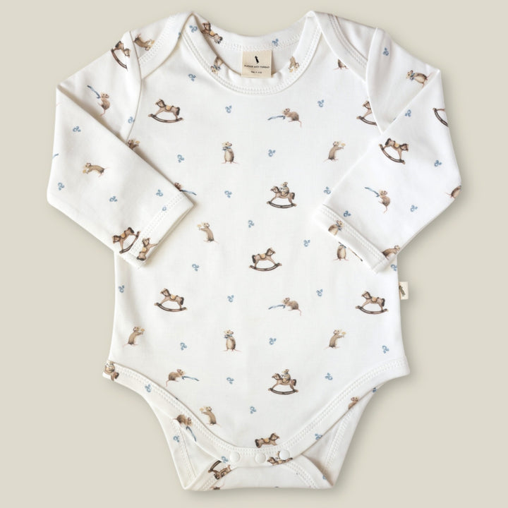 Fledge and Thread Bodysuit - Mouse & Rockinghorse
