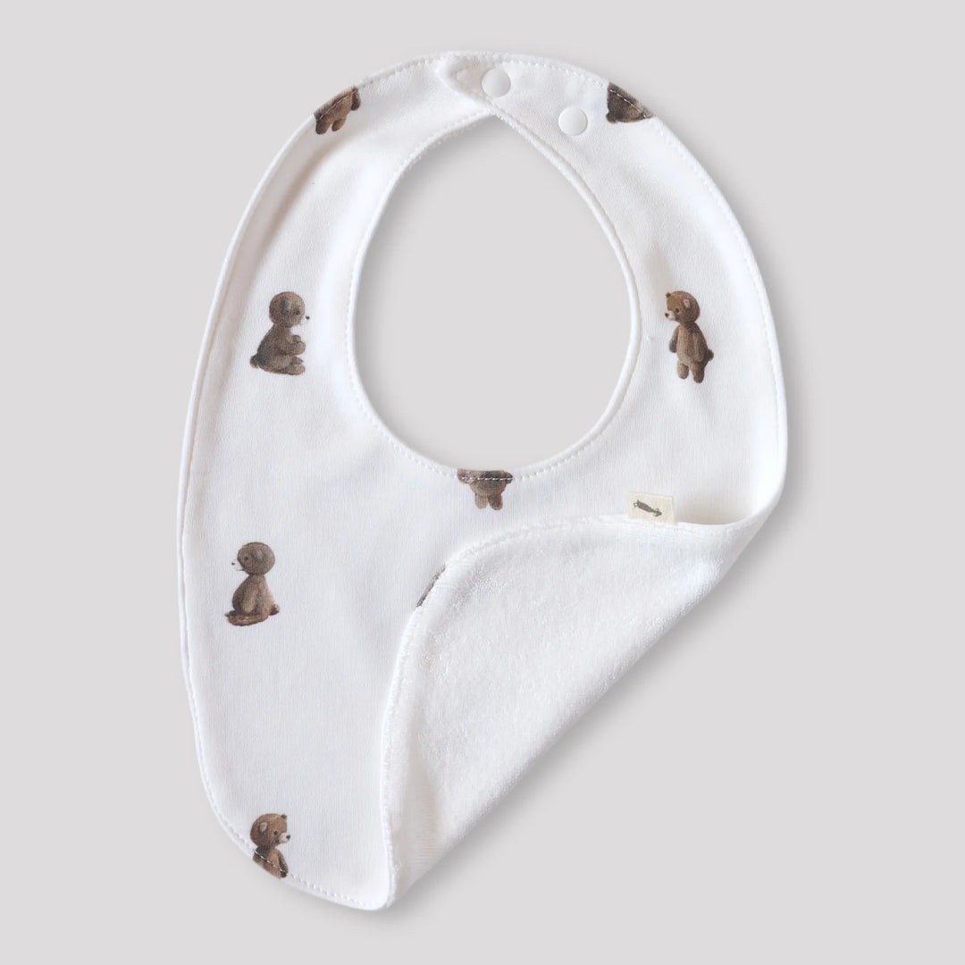 Fledge and Thread Bib - Teddy Bear