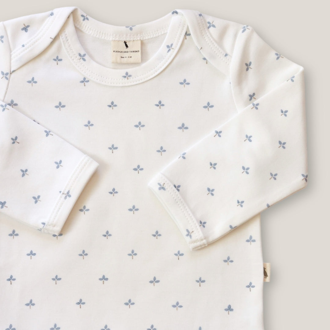 Fledge and Thread Bodysuit - Blue Clover