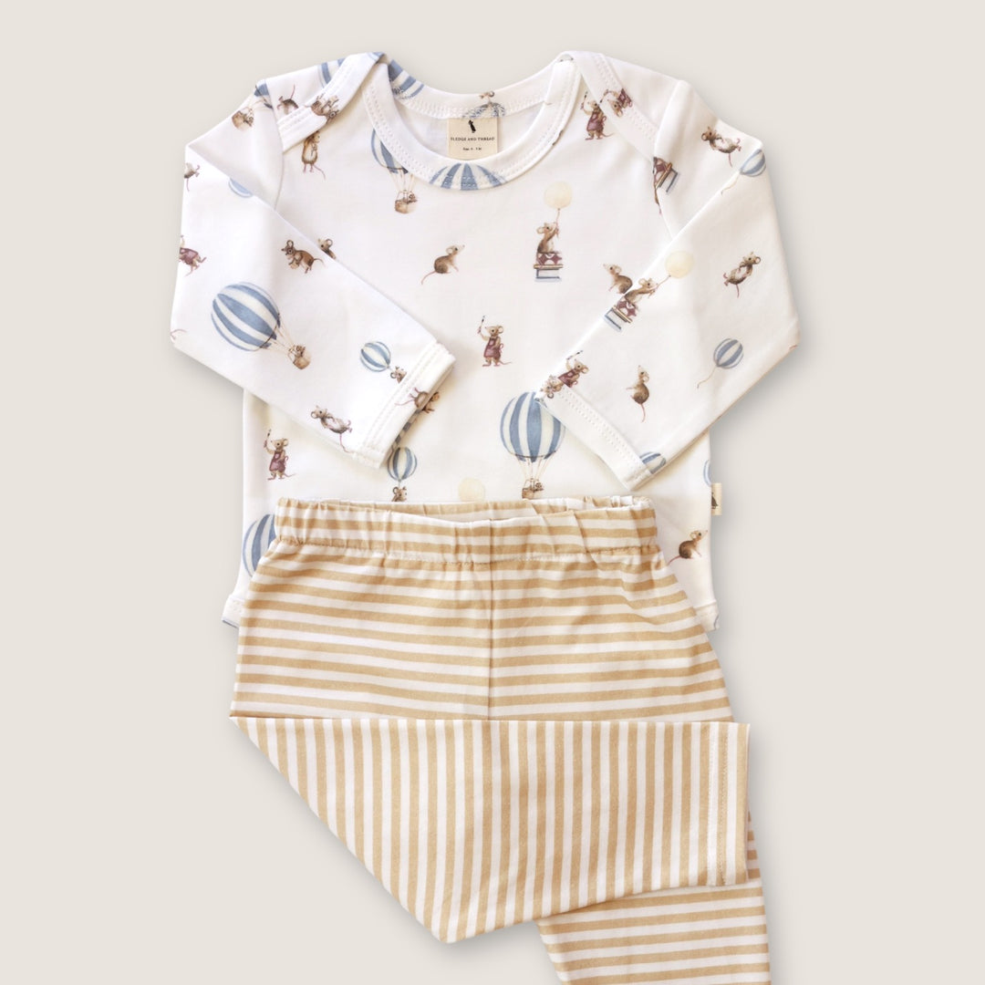 Fledge and Thread Bodysuit - Mouse & Air Balloon