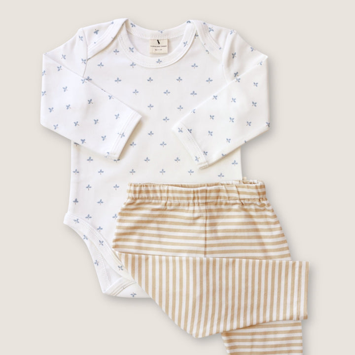 Fledge and Thread Bodysuit - Blue Clover