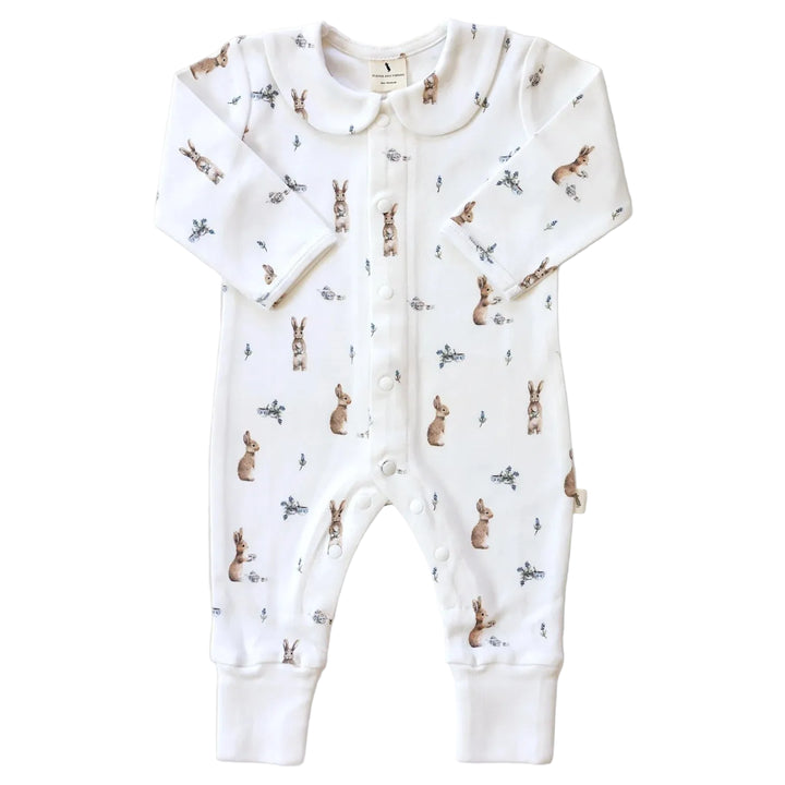 Fledge and Thread Babygrow - Bunny Tea Party
