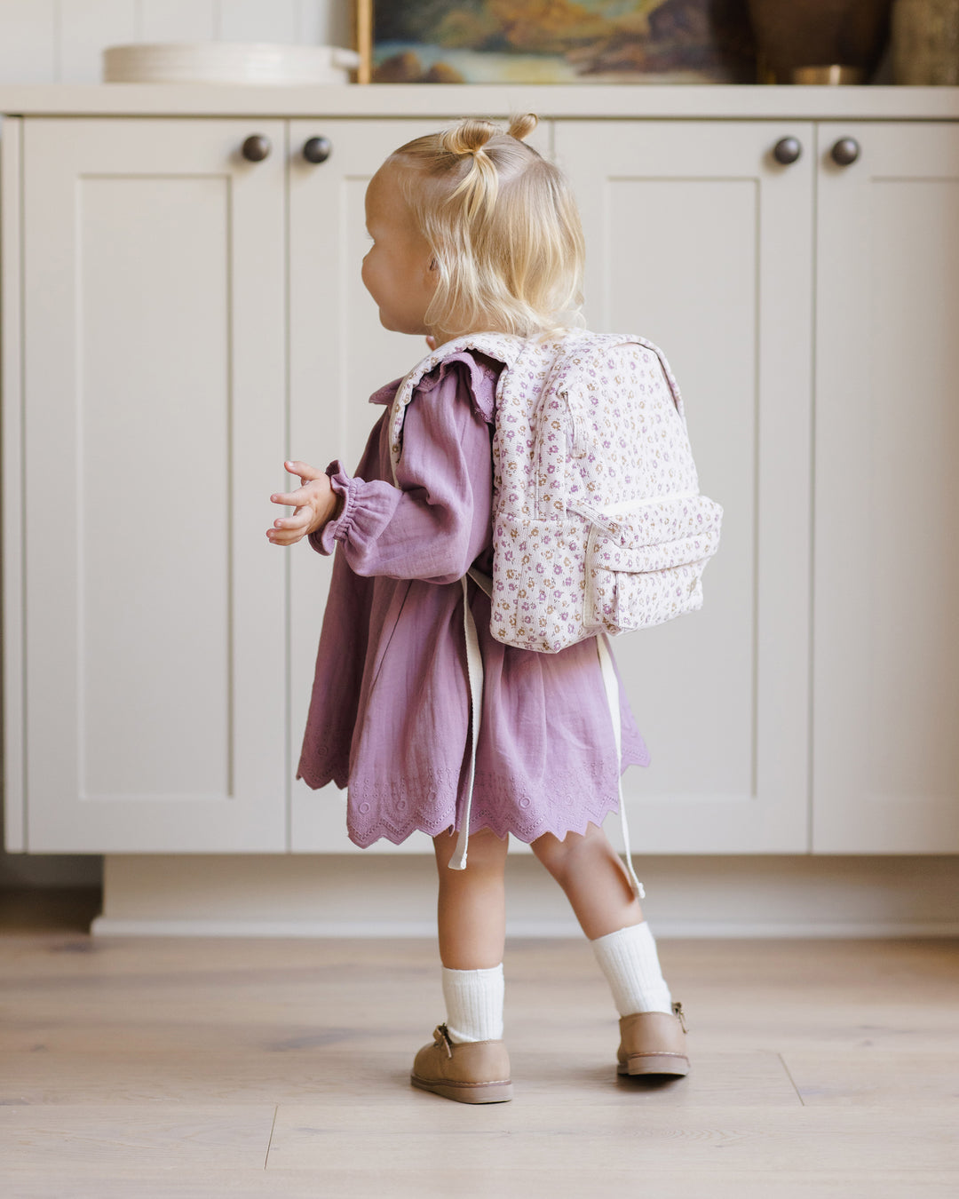 Quincy Mae Mini Backpack - Wildflower