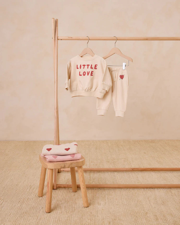 Quincy Mae - Relaxed Fleece Sweatshirt - Little Love